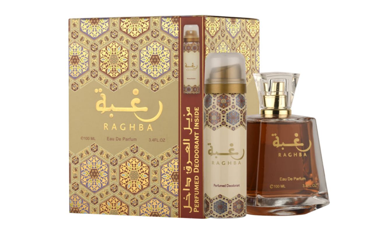 Lattafa Perfume Raghba + Deo Eau de Parfum 100ml