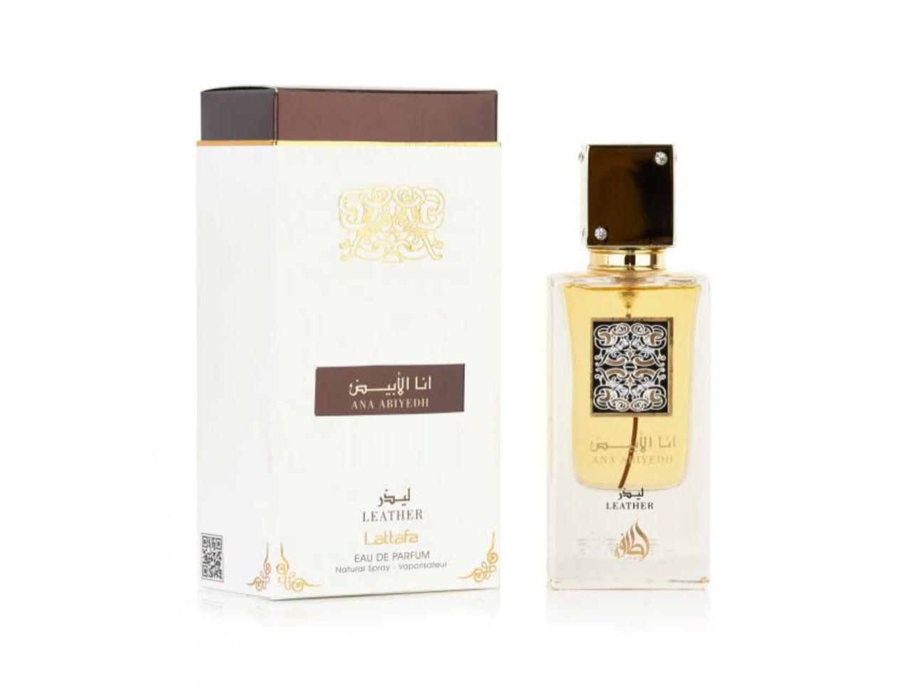 Lattafa Perfume Ana Abiyedh Leather Eau de Parfum 60ml