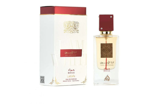 Lattafa Perfume Ana Abiyedh Rouge Eau de Parfum 60ML-انا ابيض حمرا من لطافة