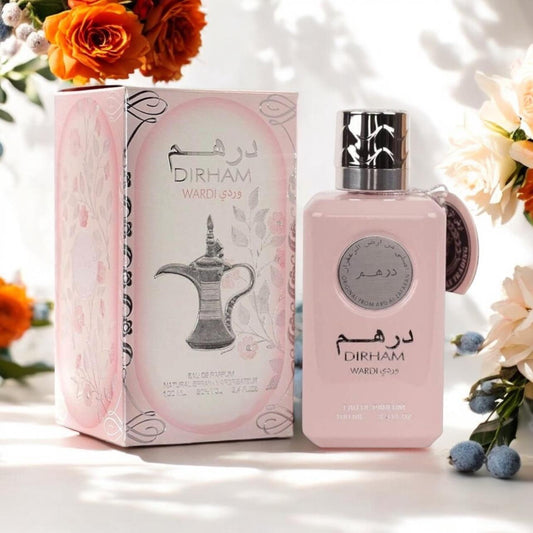 Ard Al Zaafaran Perfume Dirham Wardi Eau de Parfum 100ml-عطر درهم من ارض الزعفران