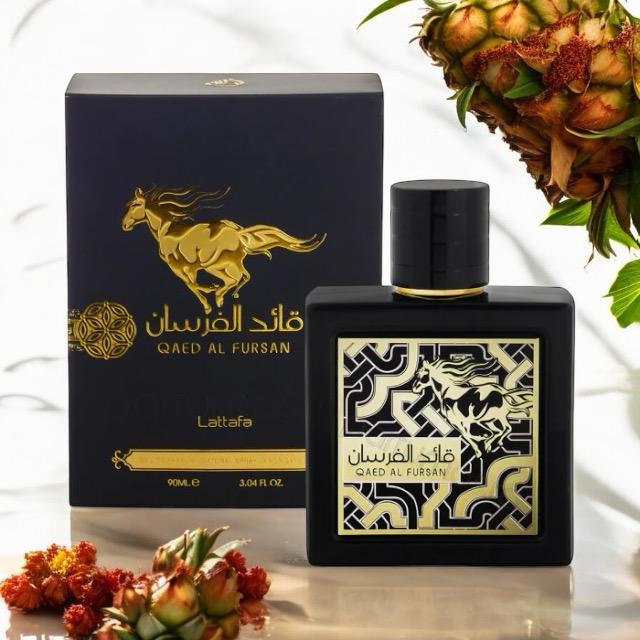 Lattafa Perfume Qaed al Fursan Eau de Parfum 90ml-قائد الفرسان من لطافة