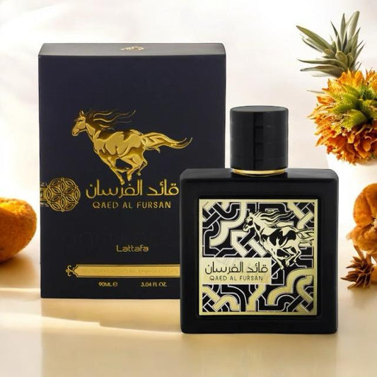 Lattafa Perfume Qaed al Fursan Eau de Parfum 90ml-قائد الفرسان من لطافة