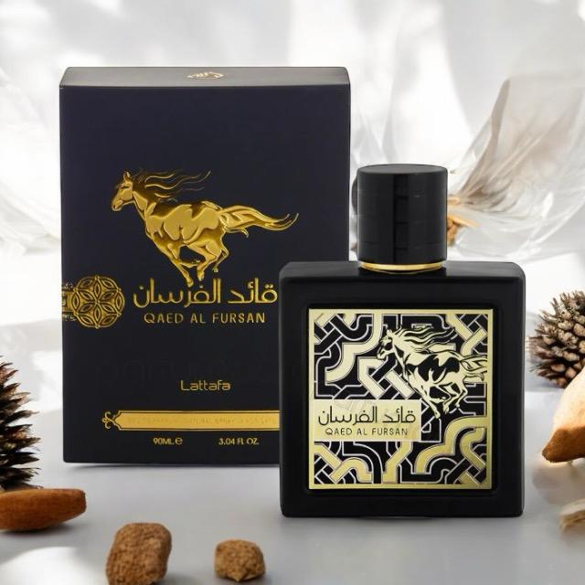 Lattafa Perfume Qaed al Fursan Eau de Parfum 90ml-قائد الفرسان من لطافة